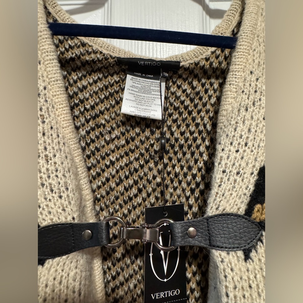 Vertigo Paris Eagle Poncho S/M - Picture 4 of 5
